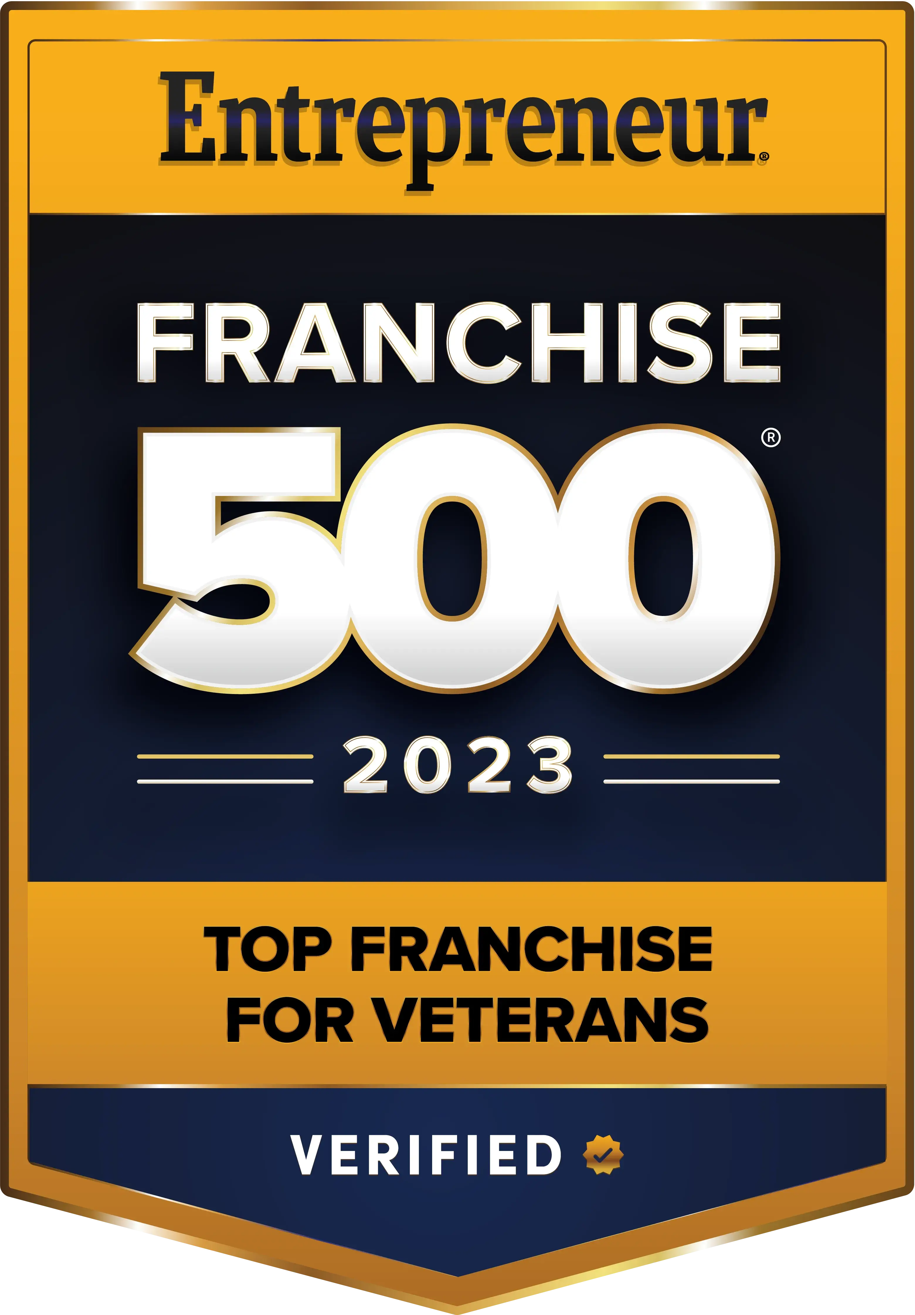 Franchise 500 Top Franchises for Veterans 