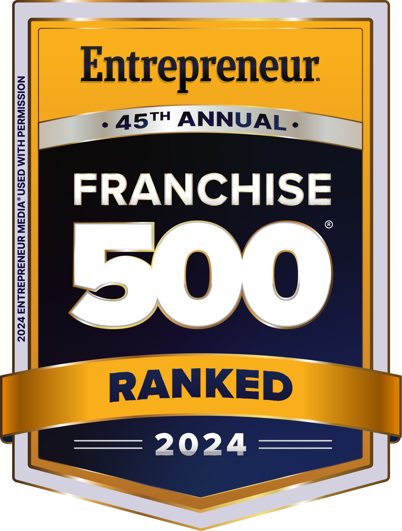 2024_Entreprenuer Franchise 500_Ranked