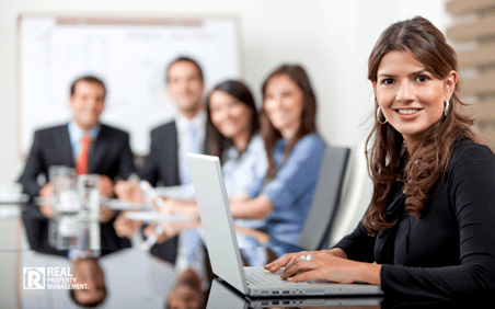 Business meeting with several people