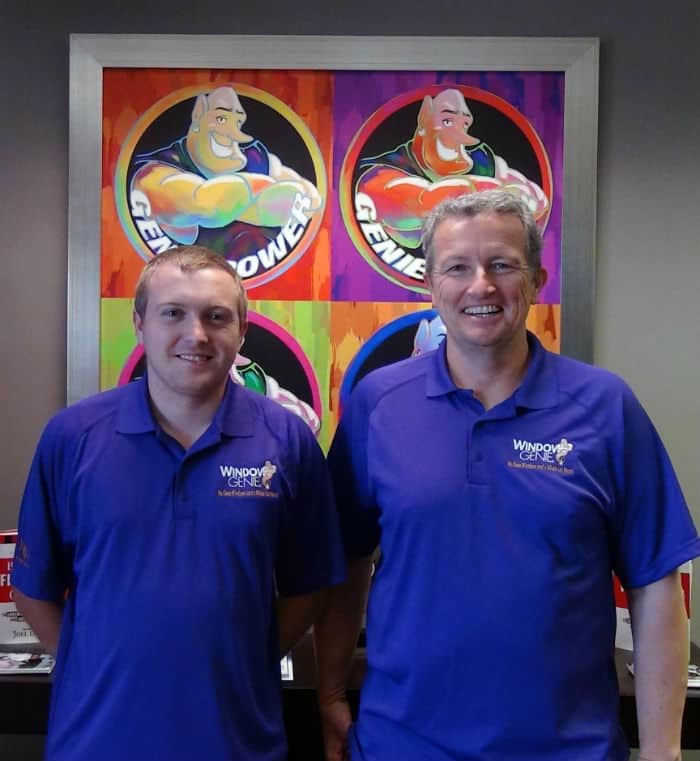 Jordan Pyles (left) Greg Pyles (right)