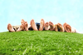 Family In Grass