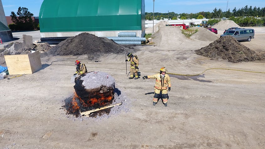 lint ball fire