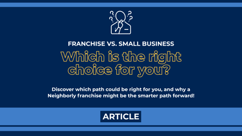 Franchise vs. Starting A Business: Which Is The Right Choice For You?