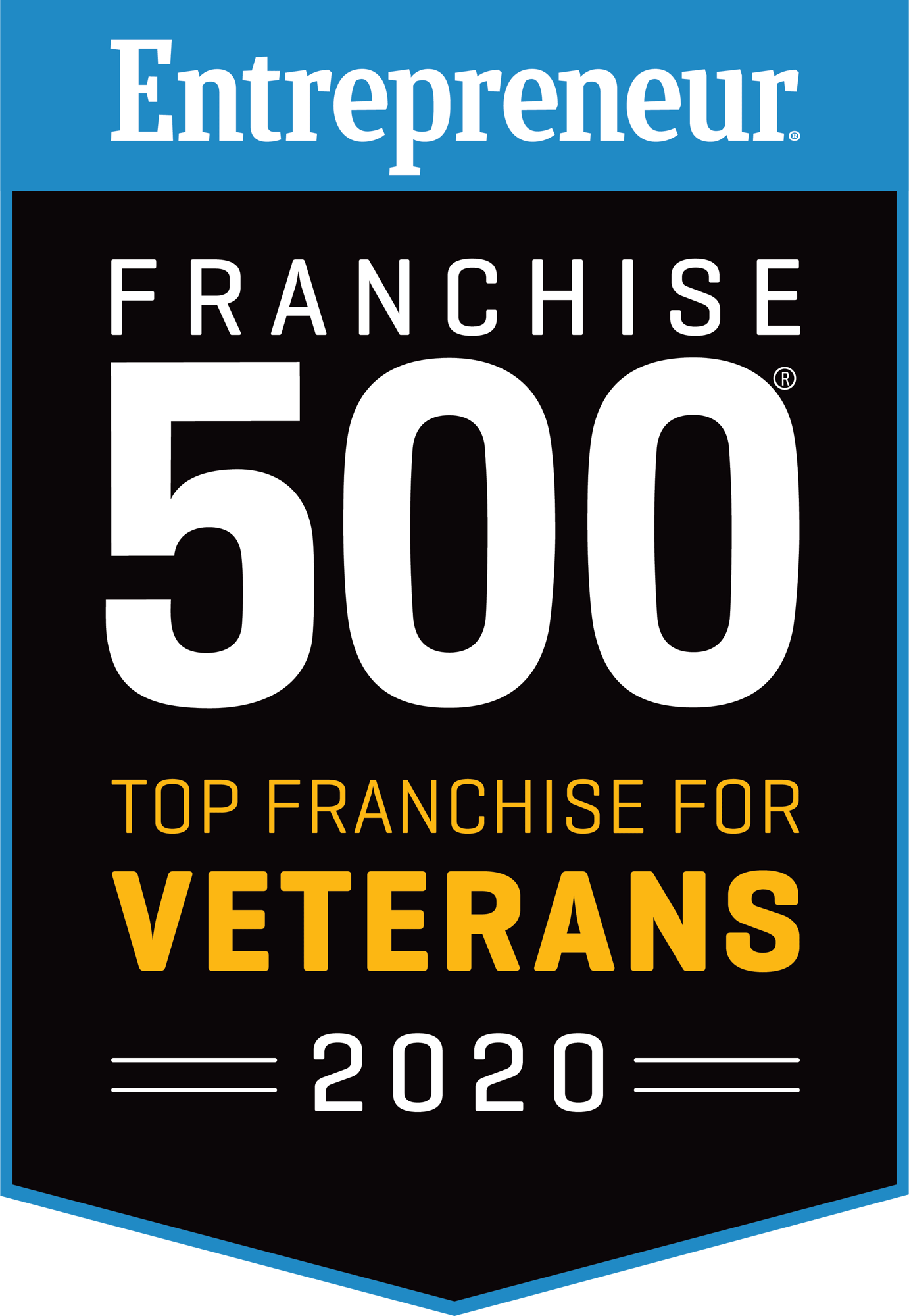 ENTREPRENEUR FRANCHISE 500® Top Franchises for Veterans