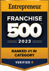 ENTREPRENEUR FRANCHISE 500® RANKED #1 IN HVAC/Duct-Cleaning Services Franchises