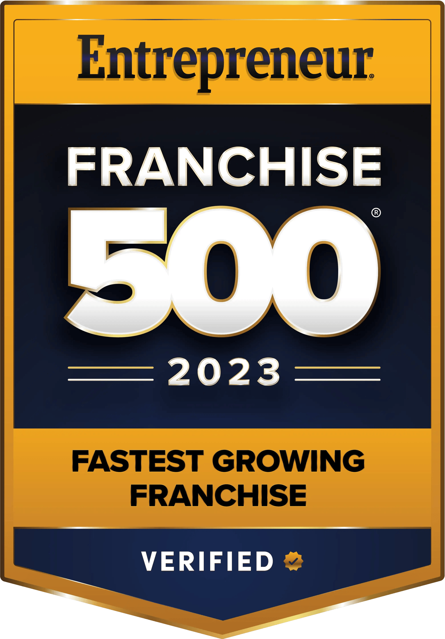 Franchise 500 Fastest Growing - 2023