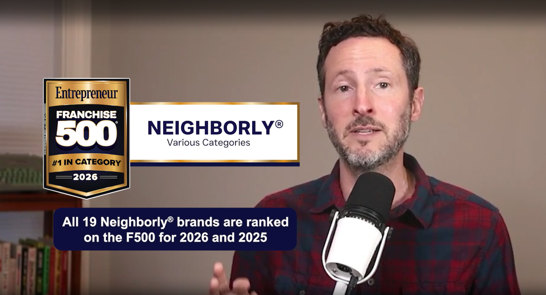 Franchising Excellence: Neighborly's 2026 Entrepreneur® Franchise 500® Recognition