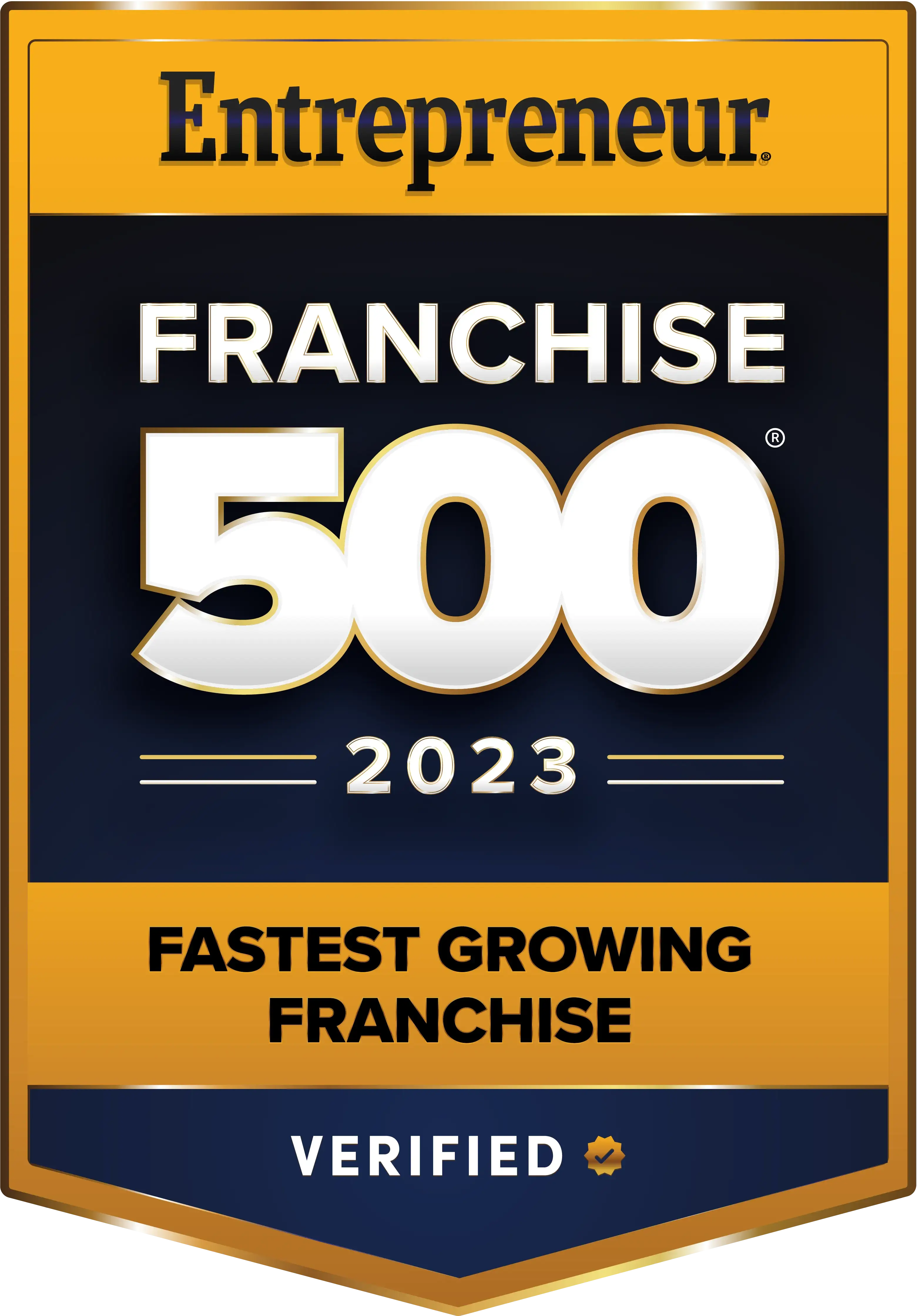 Franchise 500 Fastest Growing - 2023